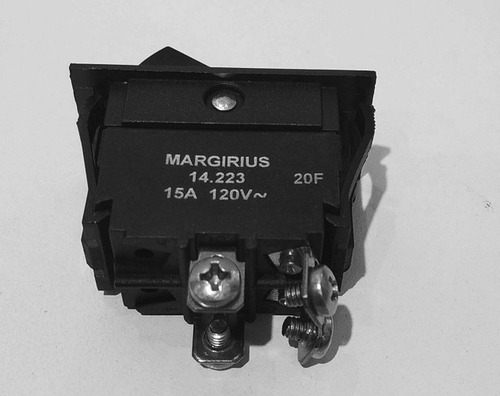 Tecla Bipolar On Off Margirius 15a 120/220v - Imagen 4