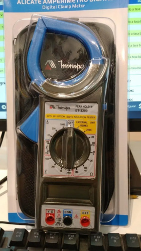 Pinza Amperimétrica Digital Minipa Et-3200 1000a - Imagen 5