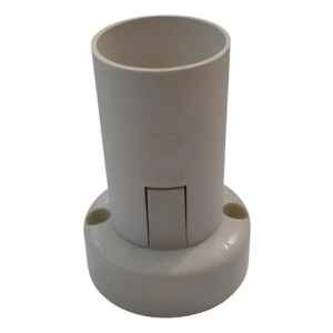 Portalampara Receptaculo Recto Con Base E14 Contacto Colon