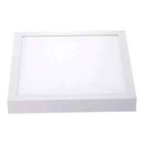Plafón Panel Led 18w Cuadrado / De Adosar . Para Techo