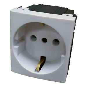 Modulo Toma Schuko Donna Contacto Electricidad