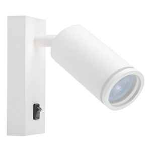 Spot Móvil De Pared Con Interruptor 1 X Gu10 Diámetro 55 Mm