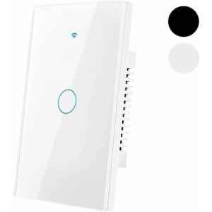 Interruptor Táctil Smart 1 Banda Wifi C/ Neutro 1 Mod Blanco