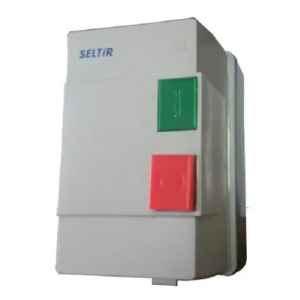 Caja Con Botonera/contactor 18 Amp Y Térmico De 9 A 18 Amp