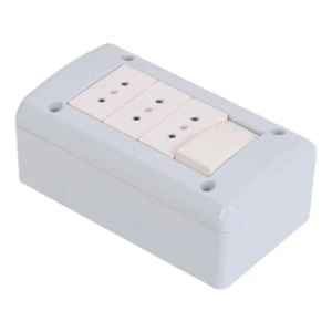 Caja Para Módulos Beta 3 En Linea X3 + Interruptor Bipolar