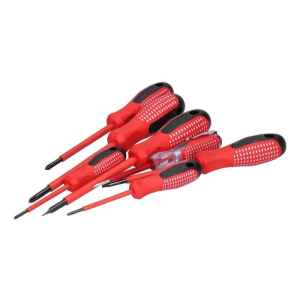 Juego Destornilladores Aislados Electricidad 7pz Estuche
