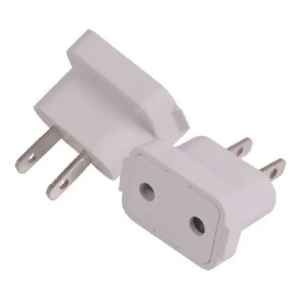 Adaptador 6a Americano Chato Contacto Electricidad Colon