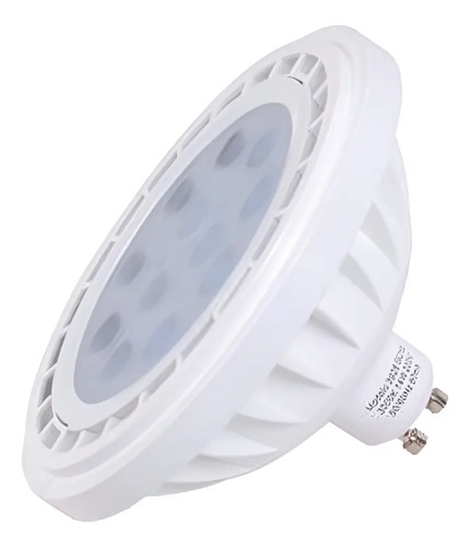 Lampara Ar 111 15 W Pase Gu10 Blanca Contacto Electricidad