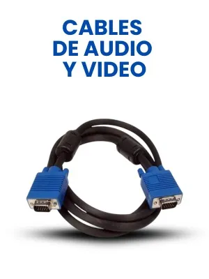 Cables de audio y video